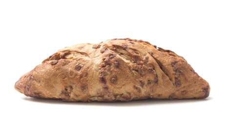 Sweet Cinnamon Chip Loaf on a White Background