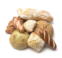 Collage of Various Types of Artisan Breads