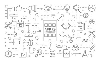 App development set.