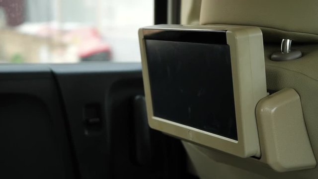 lcd tv monitor in vehicle car