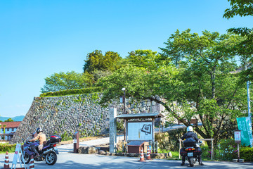 城壁・篠山城大書院近傍