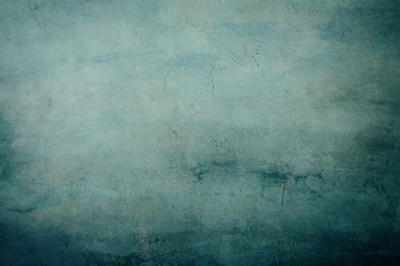 Fototapeta na wymiar dark blue canvas painting draft detail, background or texture