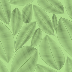 Obraz premium Seamless texture with leaves