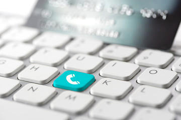 Credit card payment for online shopping