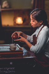 Attractive asian girl