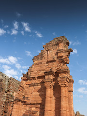 Ruins of mission at San Ignacio, UNESCO World Heritage Site, Misiones, Argentina, South America