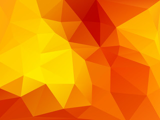 yellow orange geometric background