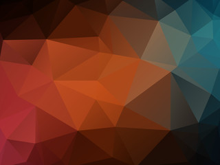 dark color polygonal texture background