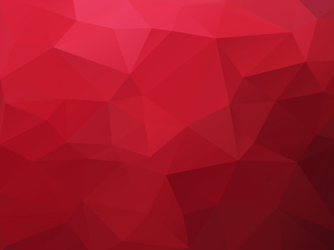 red polygonal texture background