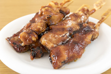 冷凍した焼き鳥