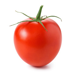 Cherry tomato isolated on white