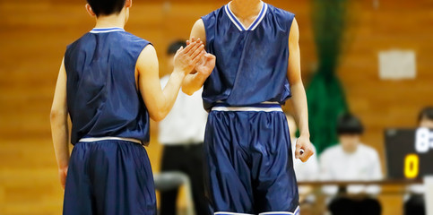 バスケットボールの試合