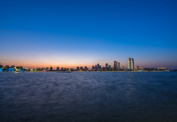 panoramic cityskyline