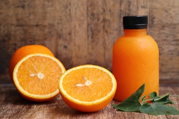 Healthy fresh orange juice
