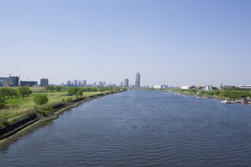 Fototapeta na wymiar Scenery of Arakawa