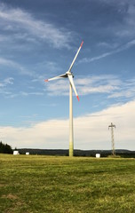 Fototapeta premium Wind power plant