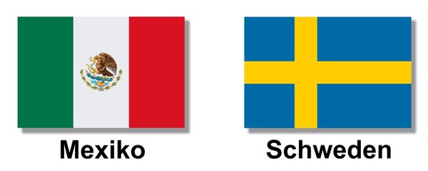 Mexiko, Schweden