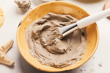 Natural cosmetics for home or salon spa treatment