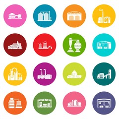 Factory and production buildings