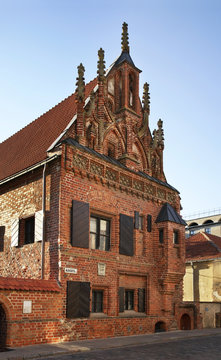 House of Perkunas in Kaunas. Lithuania