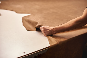 Quality control of leather goods and measurement