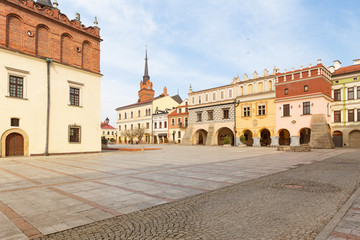 Fototapeta na wymiar Tarnow. View of the historic old town