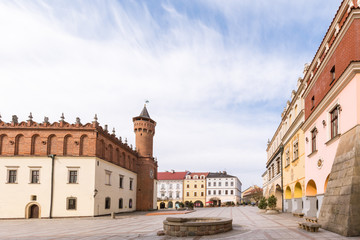 Tarnow. View of the historic old town