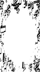 Abstract Black and White Background