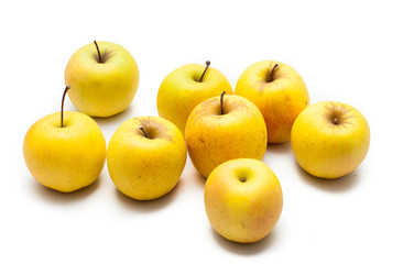 Apples golden yellow