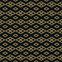 Vector seamless pattern. Modern stylish texture. Geometric strip