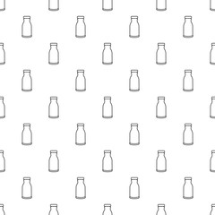 Bottle shampoo pattern vector seamless