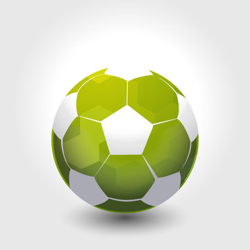 Football soccer abstract ball vector sport illustration background