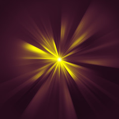 yellow star rays texture