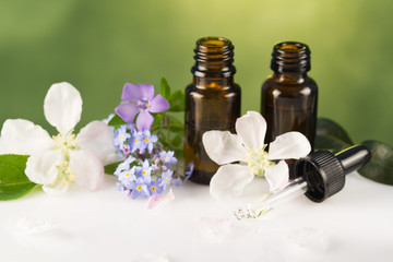 Essential oils and flowers