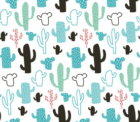 Fototapeta na wymiar cactus pattern