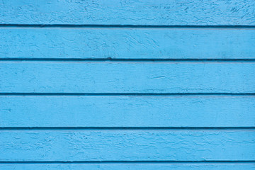 old weathered blue painted wooden wall background texture