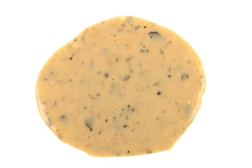 marinade for meat on white background