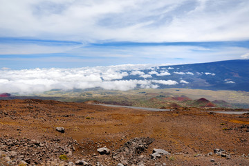 Breathtaking view of Mauna Loa volcano on the Big Island of Hawaii