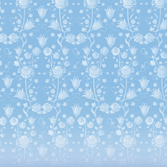 blue vintage Wallpaper