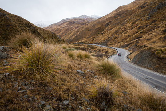 Crown Range Road, New Zealand