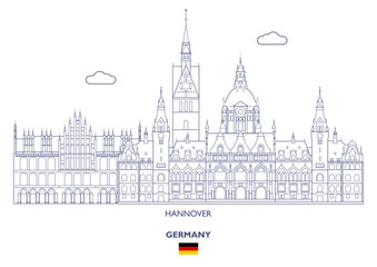 Hannover City Skyline, Germany