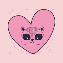 cute over background, colorful design. vector illustration