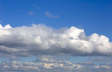 Fototapeta na wymiar himmel voller wolken