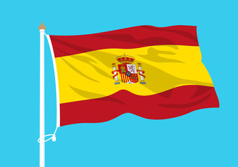 Fototapeta premium Spain Flag