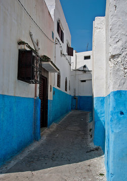 594/5000 Scenes from the city of Fez in March 2011. Morocco  The kasbah of the oudayasn the city of Rabat. Morocco