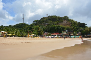 Naklejka premium morro de sao paulo - bahia 