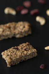 Selbstgemachte Müsliriegel