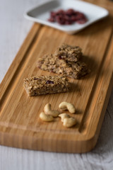 Selbstgemachte Müsliriegel