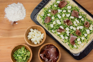 home made pizza