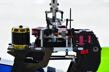 Remote controlled helicopter parts